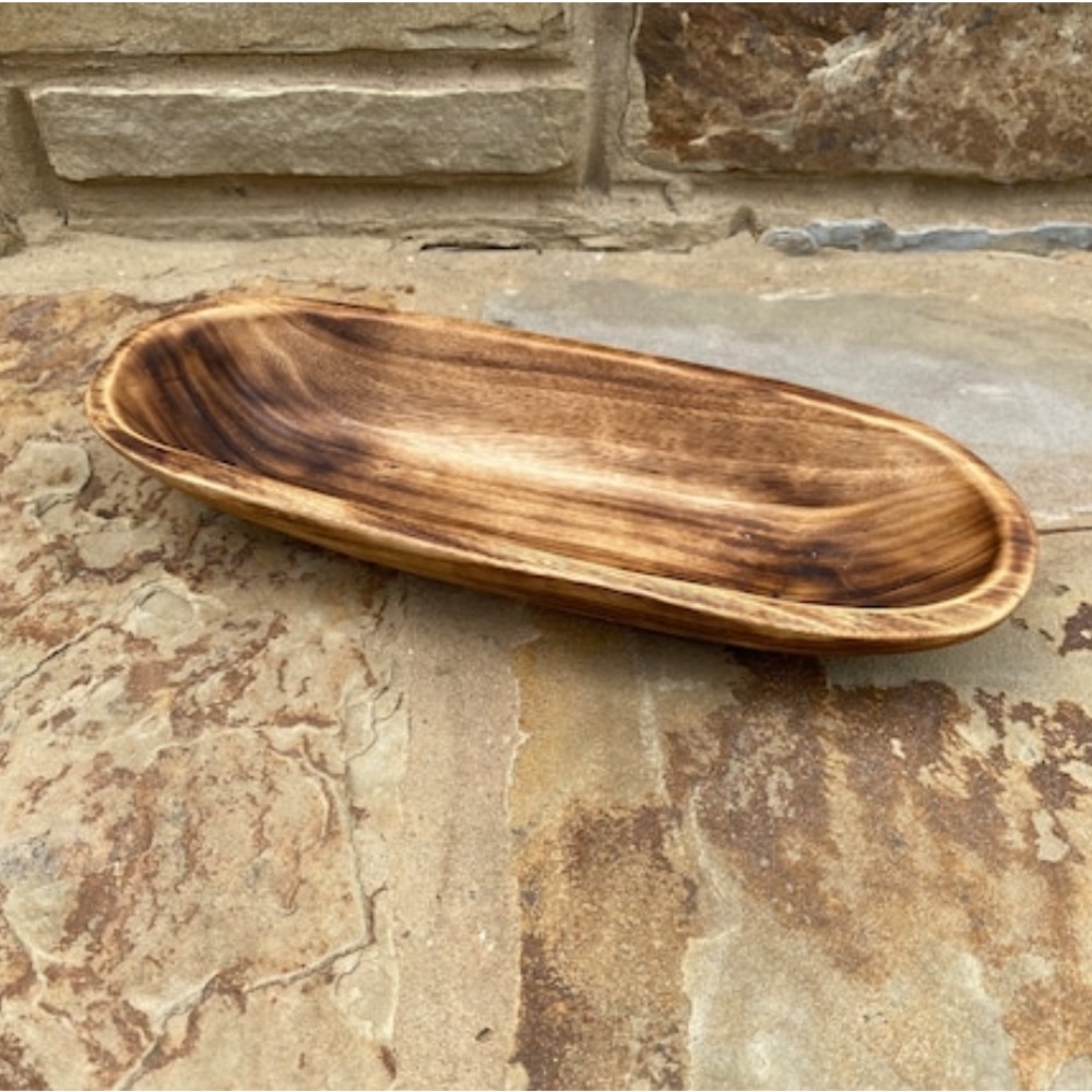 Hand Crafted Wooden Dough Bowl